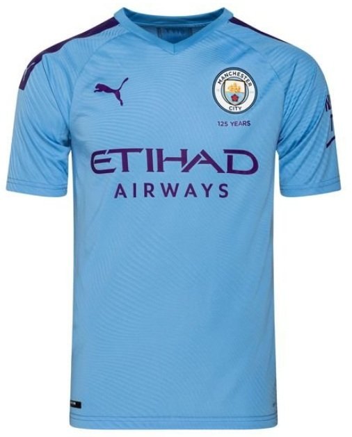  Camisa oficial Puma Manchester City 2019 2020 I jogador